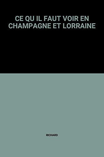 Champagne et Lorraine